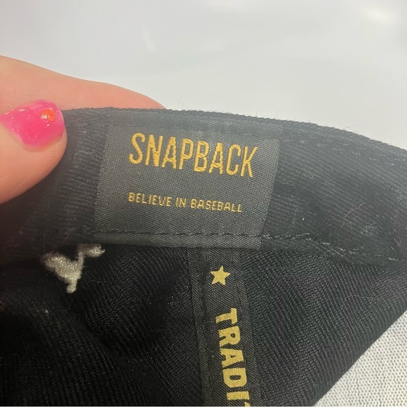 Baseballism #42 Jackie Robinson SnapBack hat black - Picture 8 of 8